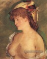 Femme blonde aux seins nus Nu impressionnisme Édouard Manet